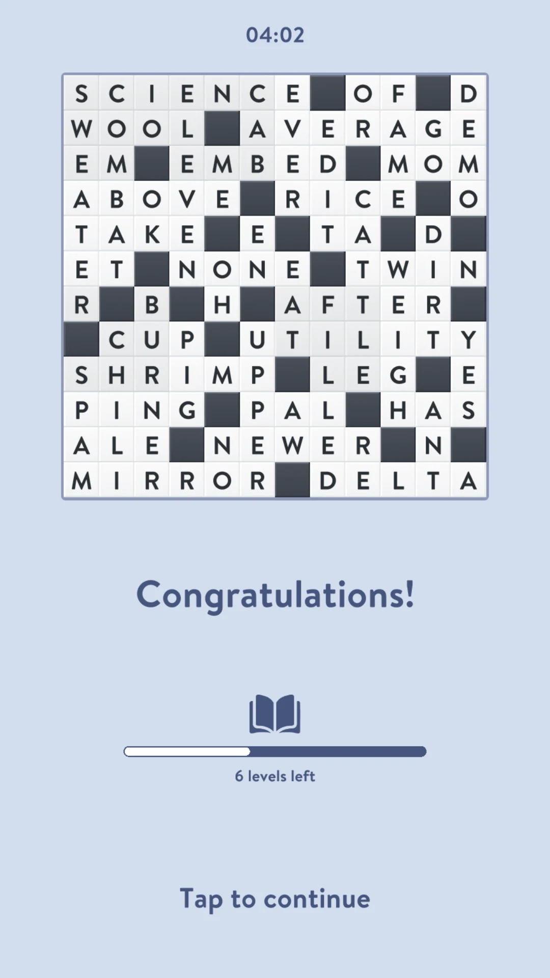 Word Mosaic screenshot